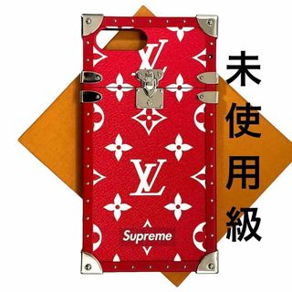 ルイヴィトン(LOUIS VUITTON)の✨未使用級✨　ルイヴィトン　シュプリーム　コラボ　iphoneケース　r20(iPhoneケース)