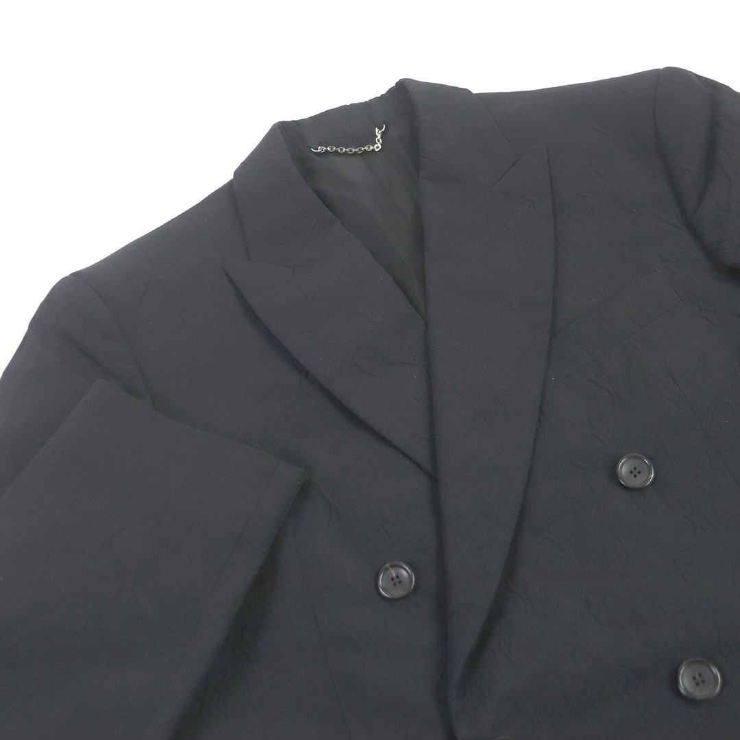 LOUIS VUITTONルイヴィトンストライプダブルブレストスーツ