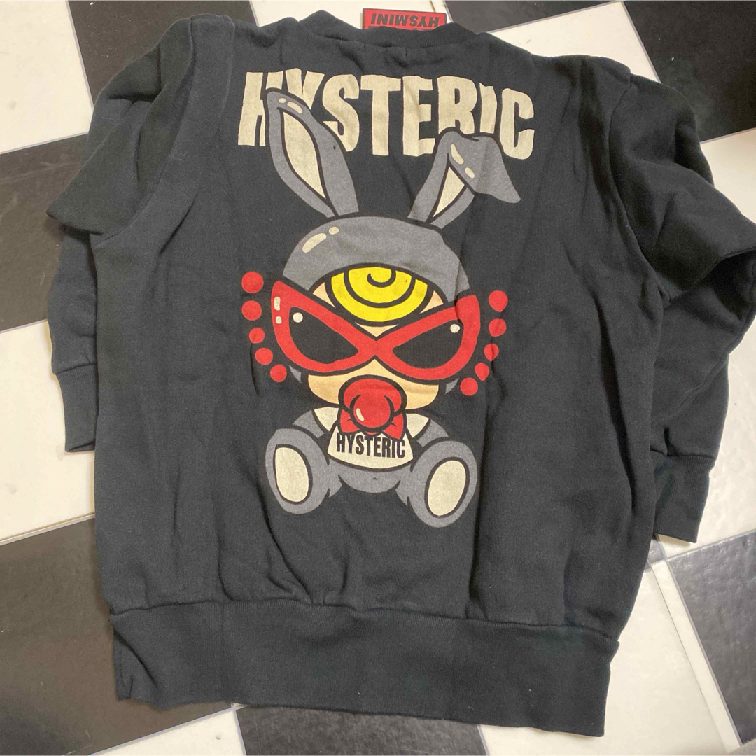 HYSTERIC MINI(ヒステリックミニ)のヒステリックミニ バニー うさぎ トレーナー 130 キッズ/ベビー/マタニティのキッズ服女の子用(90cm~)(Tシャツ/カットソー)の商品写真