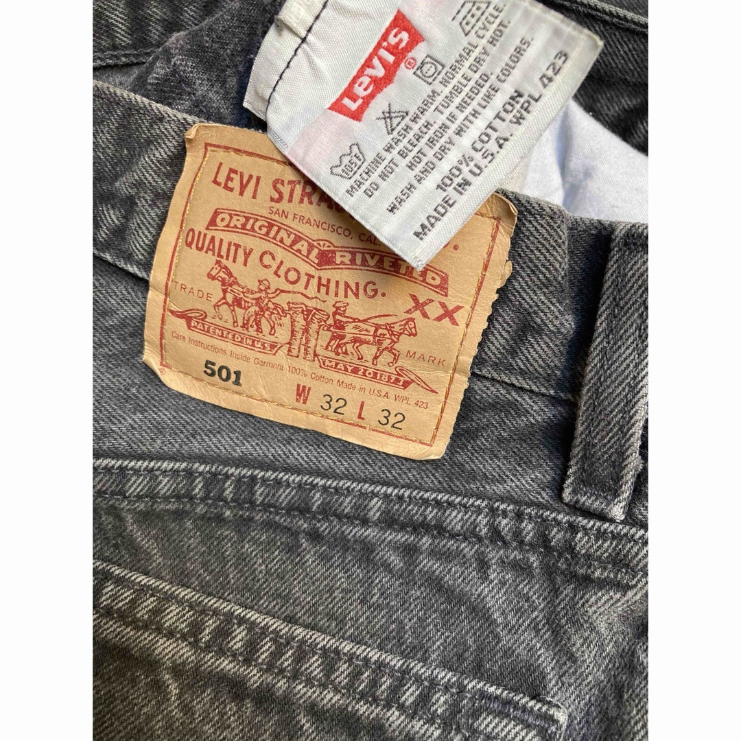 Levi's(リーバイス)のVINTAGE LEVIS BLACK 501 メンズのパンツ(デニム/ジーンズ)の商品写真