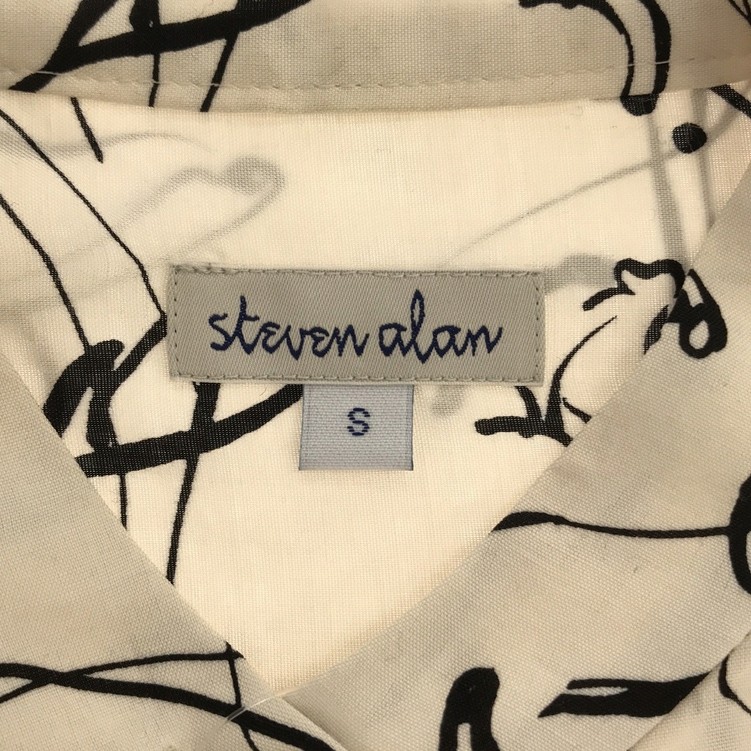 steven alan(スティーブンアラン)のSteven Alan スティーブンアラン PEAR PRINT BAND COLLAR SHIRT プリントバンドカラーシャツ アイボリー系 S 8211-242-0134 レディースのトップス(シャツ/ブラウス(長袖/七分))の商品写真