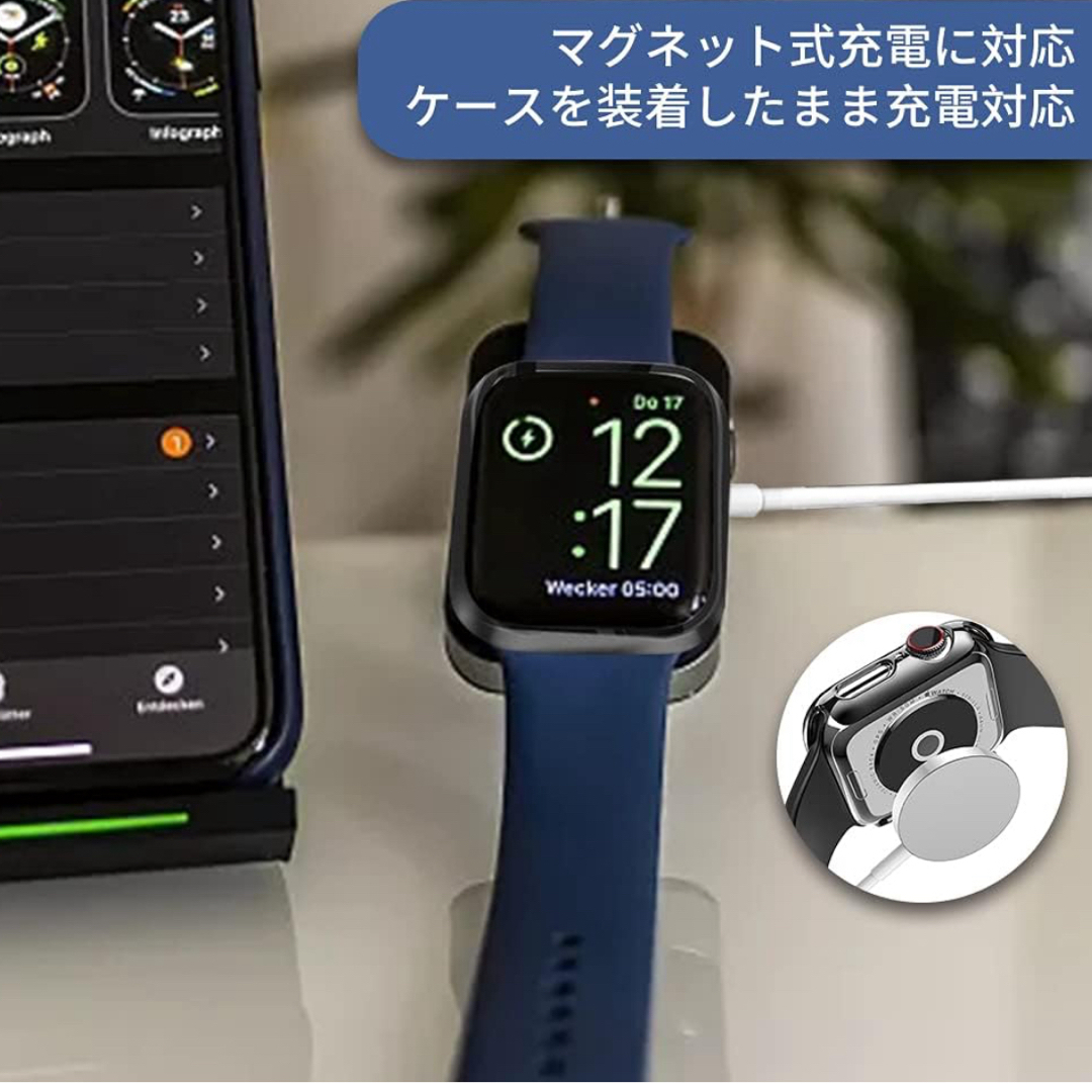 Apple Watch 40mm対応　ブルー　2個入　 レディースのファッション小物(腕時計)の商品写真