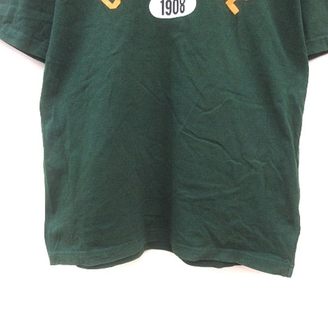 CONVERSE(コンバース)のコンバース Tシャツ カットソー クルーネック プリント 半袖 40 緑 黃 白 メンズのトップス(Tシャツ/カットソー(半袖/袖なし))の商品写真