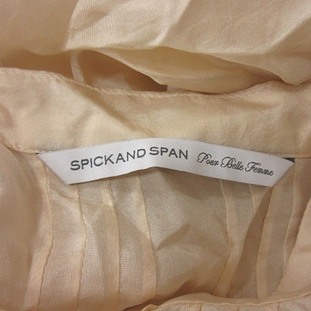 Spick & Span(スピックアンドスパン)のスピック&スパン シャツ ブラウス 七分袖 レース 黄色 イエロー /YI レディースのトップス(その他)の商品写真