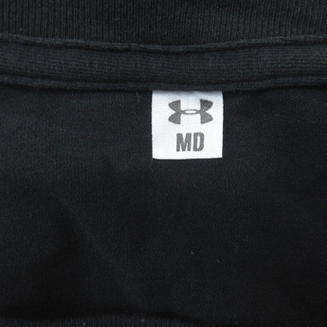 UNDER ARMOUR(アンダーアーマー)のアンダーアーマー Tシャツ カットソー 半袖 MD 黒 ブラック /YI メンズのトップス(Tシャツ/カットソー(半袖/袖なし))の商品写真