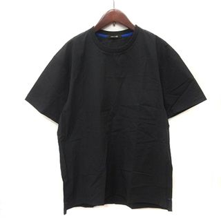 コムサメン(COMME CA MEN)のコムサメン Tシャツ カットソー 半袖 黒 ブラック /YI(Tシャツ/カットソー(半袖/袖なし))