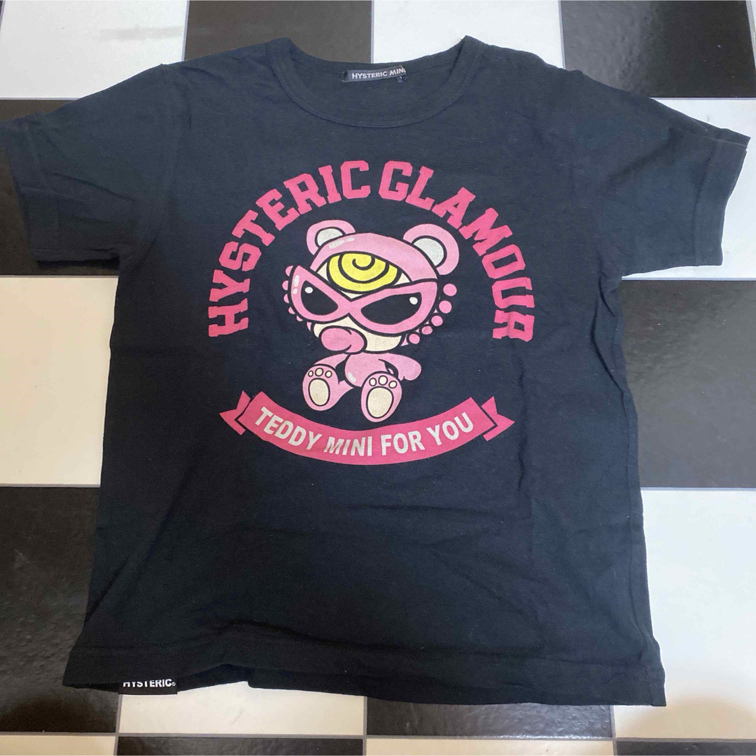HYSTERIC MINI(ヒステリックミニ)のヒステリックミニ テディ ピンク Tシャツ 120 キッズ/ベビー/マタニティのキッズ服女の子用(90cm~)(Tシャツ/カットソー)の商品写真