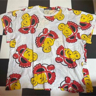 ヒステリックミニ(HYSTERIC MINI)のヒステリックミニ フェイス Tシャツ 130(Tシャツ/カットソー)