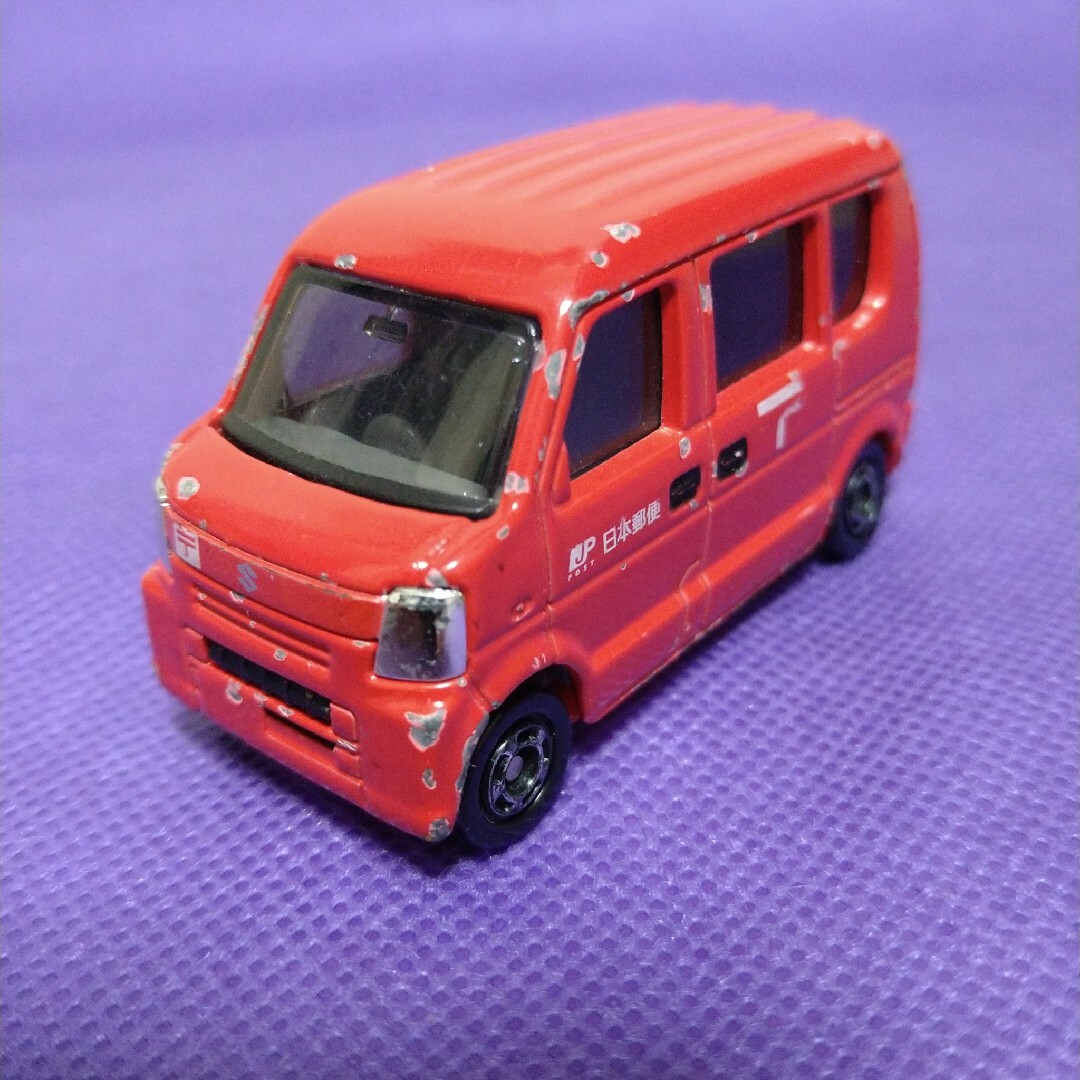 Takara Tomy(タカラトミー)のトミカ　郵便車【スズキ キャリー】 エンタメ/ホビーのおもちゃ/ぬいぐるみ(ミニカー)の商品写真