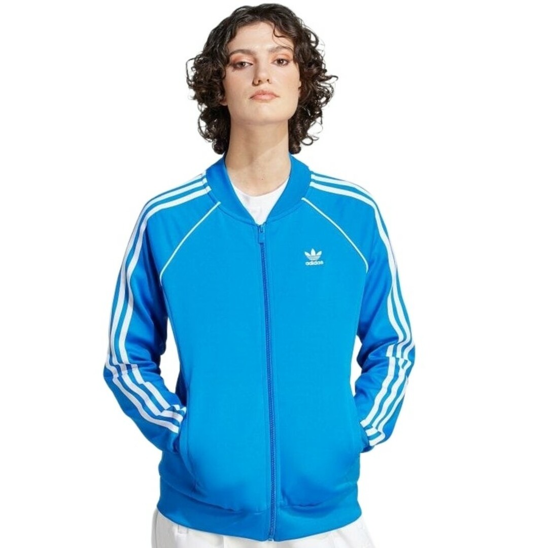 adidas(アディダス)のadidas★SSTトラックジャケット★ジャージ★ブルー★2XL★レディース レディースのトップス(その他)の商品写真