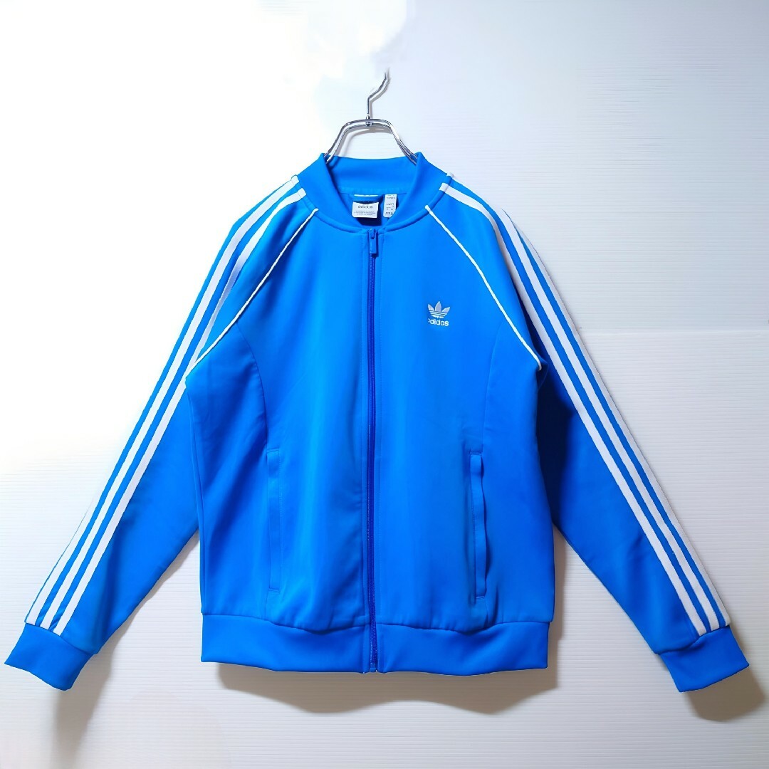 adidas(アディダス)のadidas★SSTトラックジャケット★ジャージ★ブルー★2XL★レディース レディースのトップス(その他)の商品写真