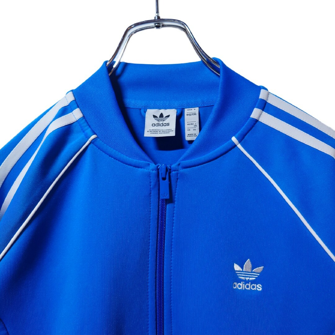 adidas(アディダス)のadidas★SSTトラックジャケット★ジャージ★ブルー★2XL★レディース レディースのトップス(その他)の商品写真