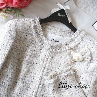 極美品♡ルネ♡ツイードジャケット