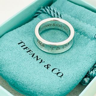 ティファニー(Tiffany & Co.)の超美品★ティファニー ナローリング 1837 シルバー SV925 10号 指輪(リング(指輪))