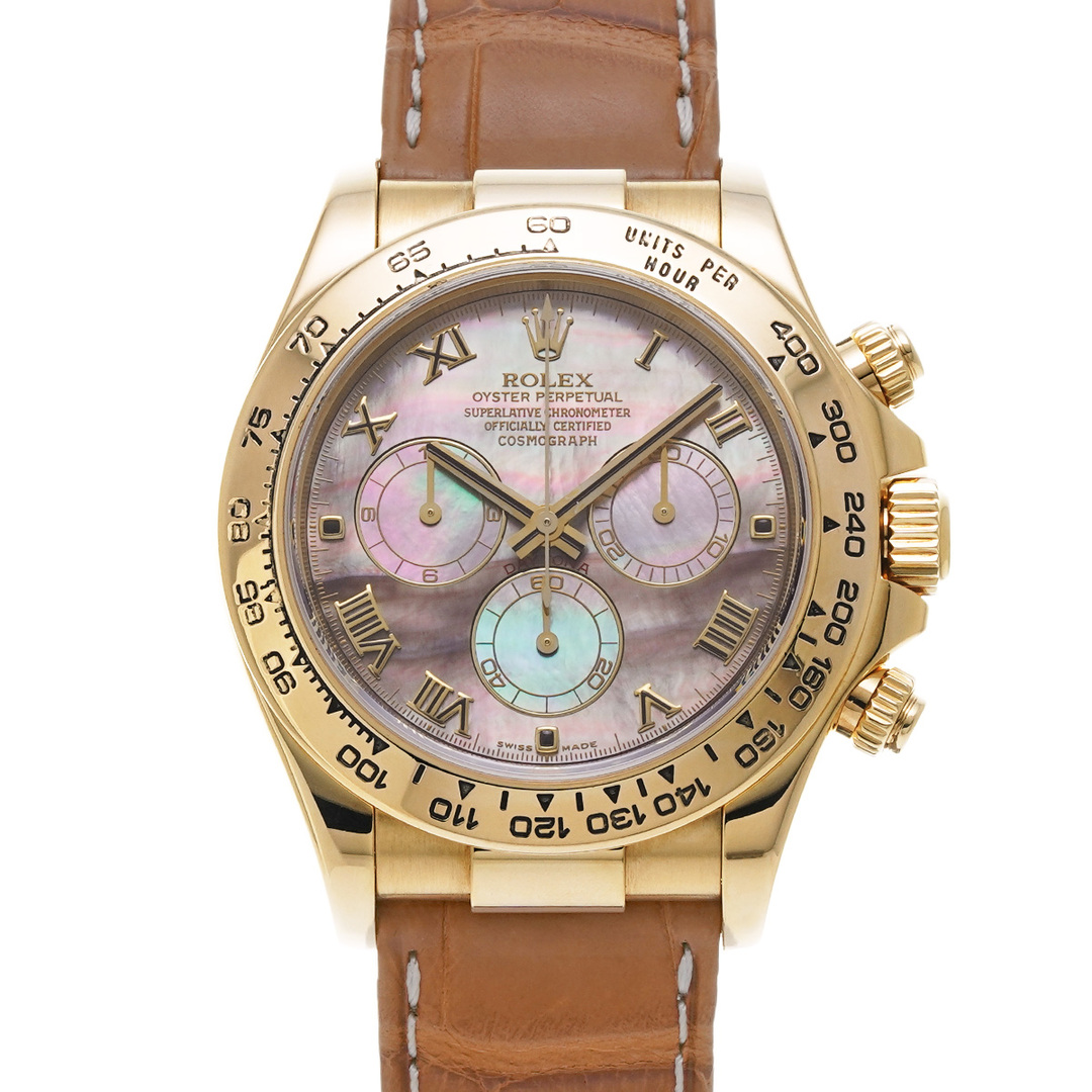 ROLEX(ロレックス)の中古 ロレックス ROLEX 116518NR D番(2005年頃製造) ブラックシェル メンズ 腕時計 メンズの時計(腕時計(アナログ))の商品写真