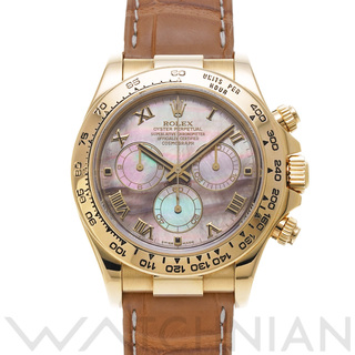 ロレックス(ROLEX)の中古 ロレックス ROLEX 116518NR D番(2005年頃製造) ブラックシェル メンズ 腕時計(腕時計(アナログ))