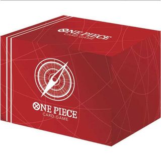 バンダイ(BANDAI)の【即納/新品】ONE PIECE カードゲーム 公式クリアカードケース スタンダードレッド 1個 ワンピースカードゲーム ワンピ(カードサプライ/アクセサリ)