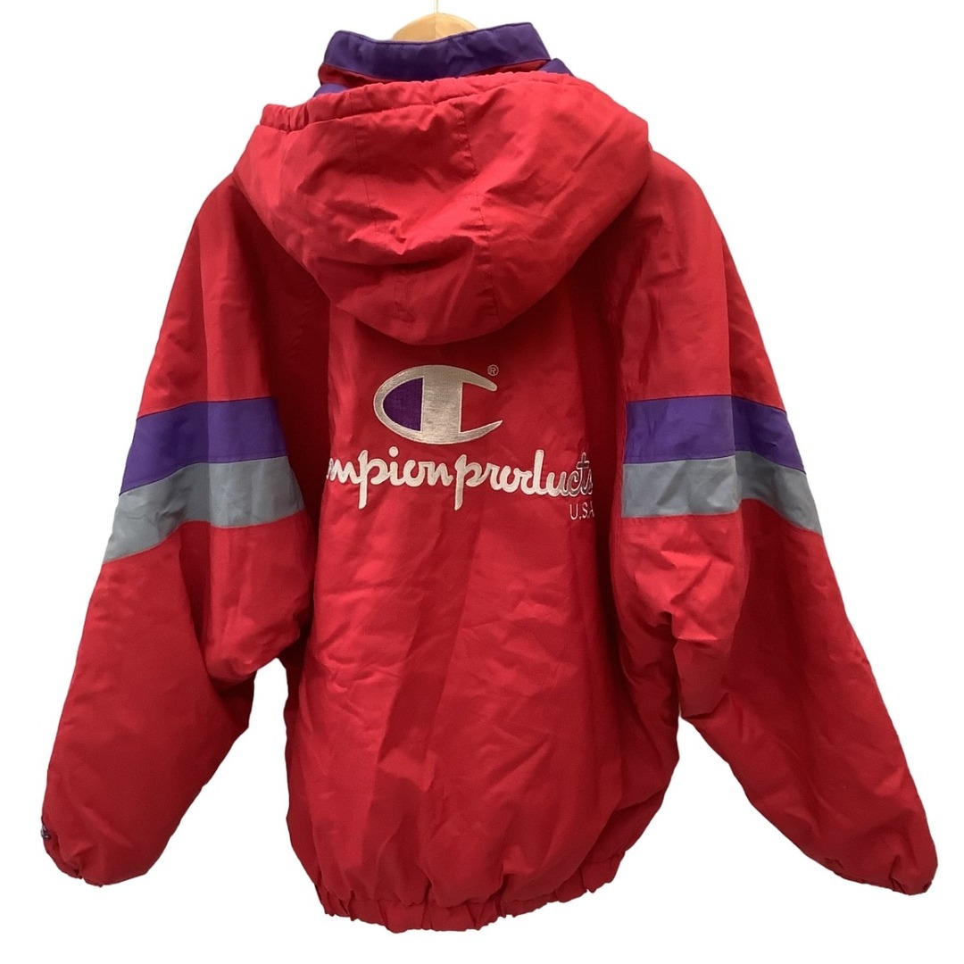 Champion(チャンピオン)の♪♪Champion チャンピオン メンズ ブルゾン SIZE L レッド メンズのジャケット/アウター(ブルゾン)の商品写真