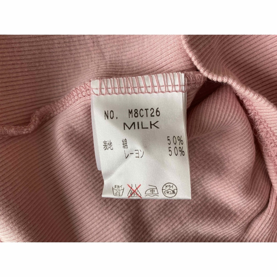 MILK(ミルク)のミルク　カットソー　エミリーテンプル　ルルゲッタ　ジェーンマープル レディースのトップス(カットソー(長袖/七分))の商品写真