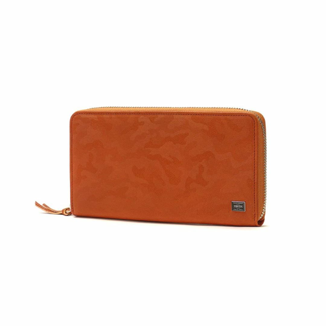 色: オレンジ(23)[ポーター] 二つ折り財布 ワンダー メンズのバッグ(その他)の商品写真