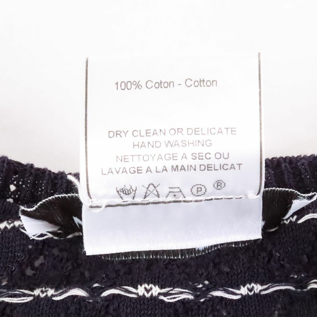 Christian Dior(クリスチャンディオール)のChristian Dior　クリスチャンディオール　シャツ　ネイビー　Ⅿ レディースのトップス(Tシャツ(半袖/袖なし))の商品写真