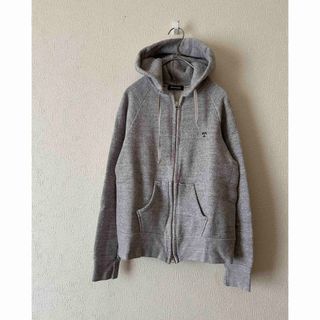 アパルトモンドゥーズィエムクラス(L'Appartement DEUXIEME CLASSE)のAmericana light gray zip パーカースウェット(パーカー)