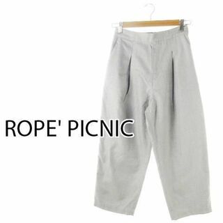 Rope' Picnic - ロペピクニック ハイウエストガウチョパンツ 38 グレー 230228CK14A