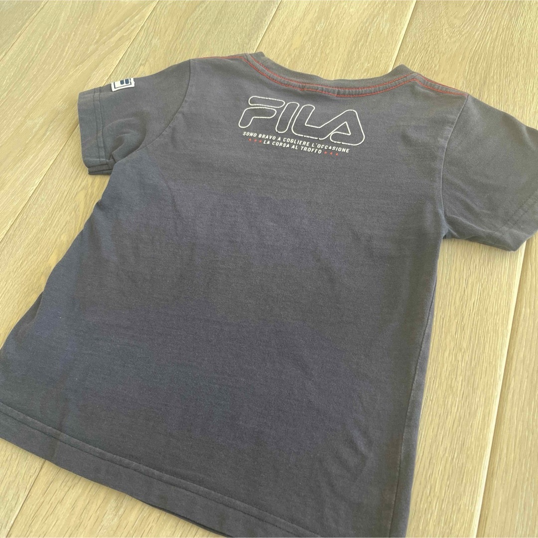 FILA(フィラ)のFILA 子供Tシャツ110 キッズ/ベビー/マタニティのキッズ服男の子用(90cm~)(Tシャツ/カットソー)の商品写真