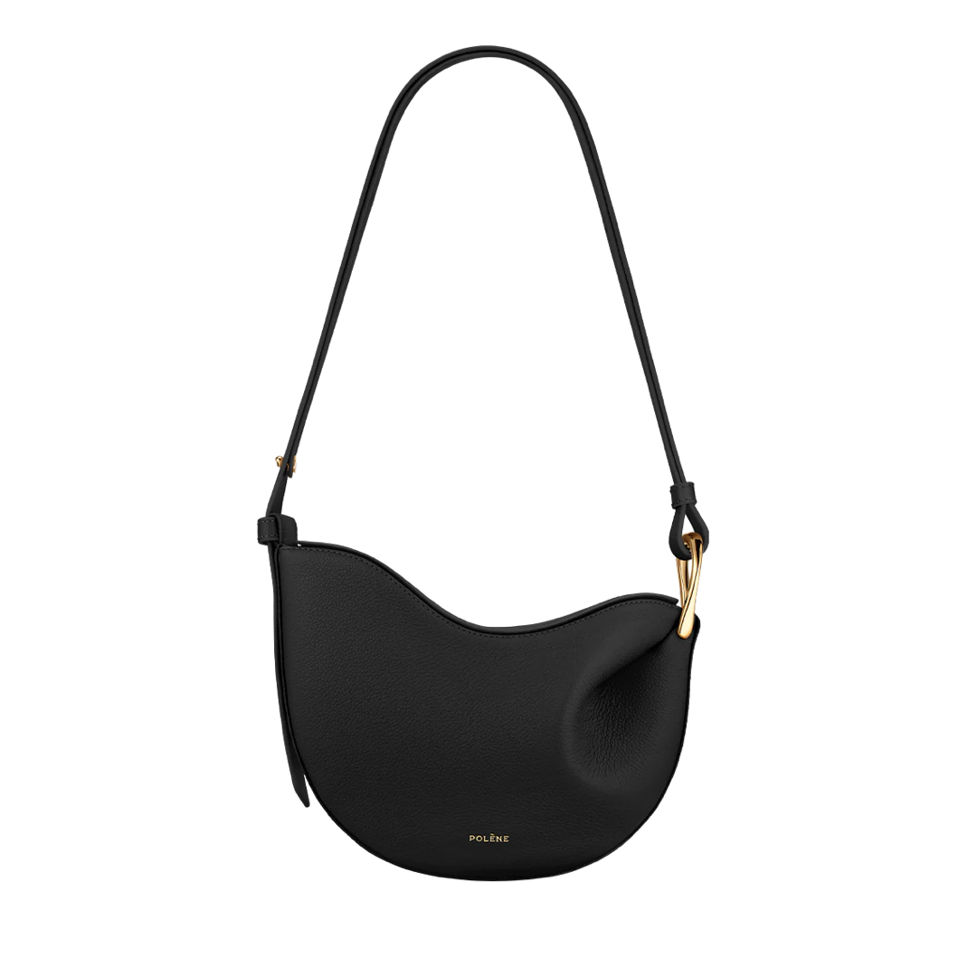 POLENE ポレーヌ　TONCA ショルダーバッグ　Black 黒