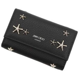 ジミーチュウ(JIMMY CHOO)のジミーチュウ 6連 キーケース スタッズ レザー J000135809001 JIMMY CHOO 黒(キーケース)