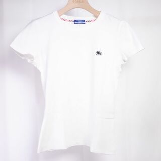 バーバリー(BURBERRY)のBurberry　バーバリー　Ｔシャツ　白　Ⅿ(Tシャツ(半袖/袖なし))