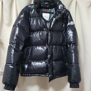 モンクレール(MONCLER)のモンクーレル ダウンジャケット ブラック サイズ1 EVER エバー(ダウンジャケット)