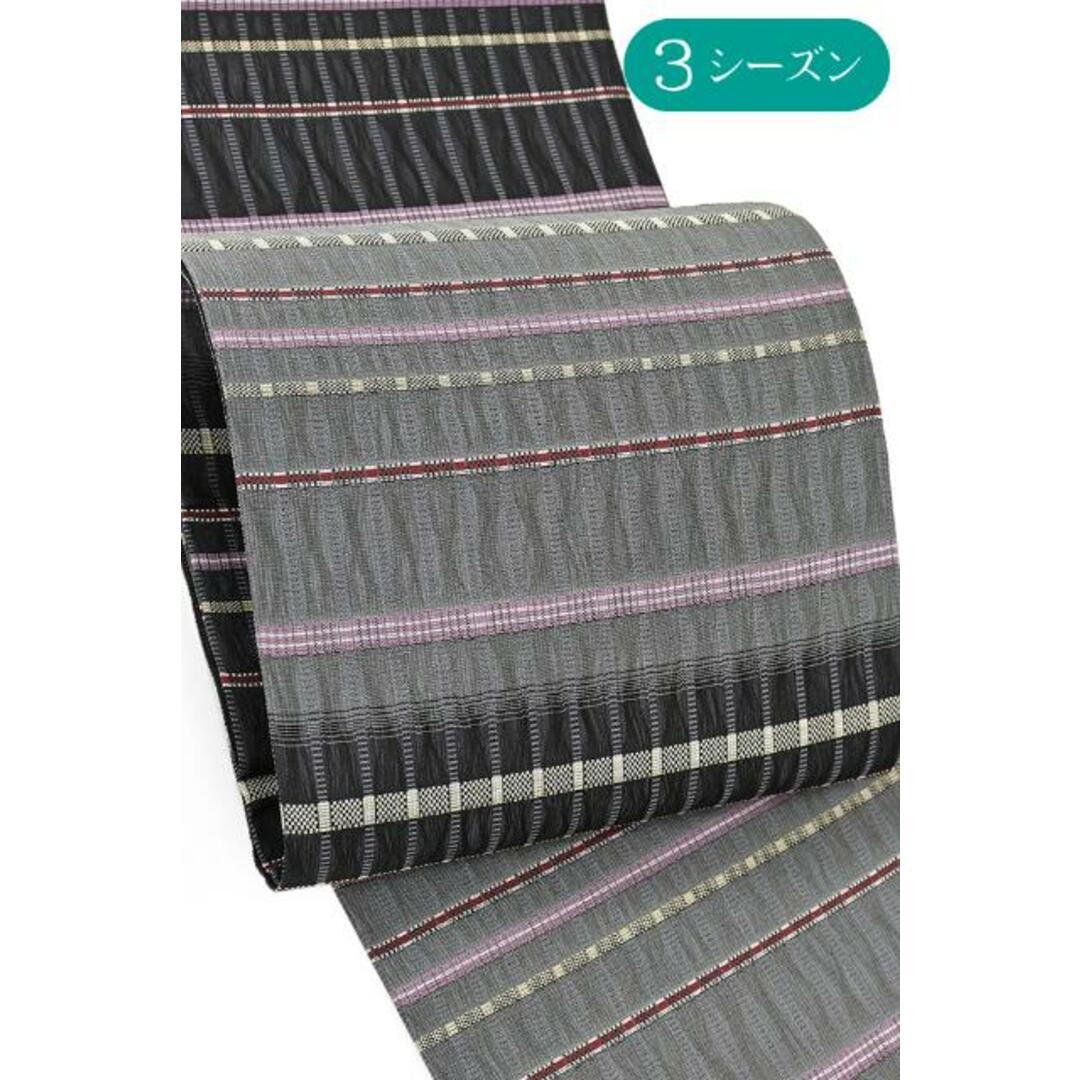 小紋 墨染唐花模様 唐草 グレー お洒落 着物 115a d(145 きもの 小紋 墨染唐花模様 唐草 グレー お洒落 着物 115a d(145 きもの