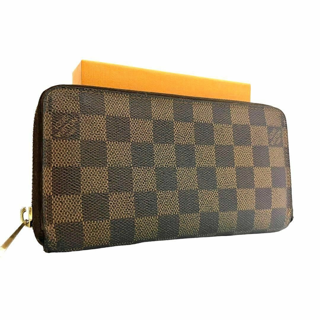 LOUIS VUITTON(ルイヴィトン)の✨定番✨　ルイヴィトン　長財布　ジッピーウォレット　ダミエ　エベヌ　af5 レディースのファッション小物(財布)の商品写真