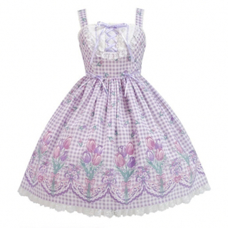 アンジェリックプリティー(Angelic Pretty)のTulip Bouquetジャンパースカート(その他)