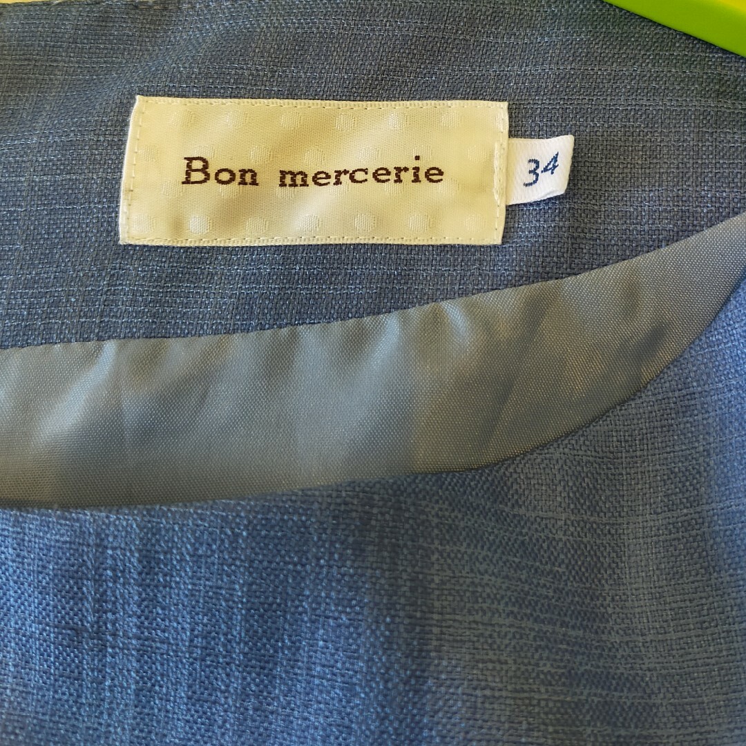 Bon mercerie(ボンメルスリー)のワンピース レディースのワンピース(ひざ丈ワンピース)の商品写真