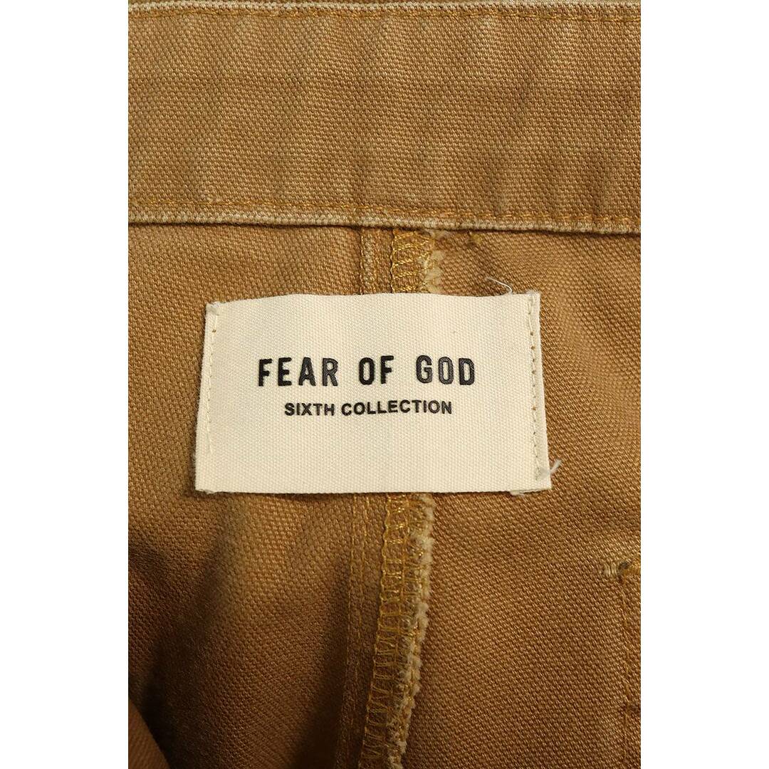 FEAR OF GOD(フィアオブゴッド)のフィアオブゴッド  SIXTH COLLECTION サイドスナップボタンダブルニーロングパンツ メンズ L メンズのパンツ(その他)の商品写真