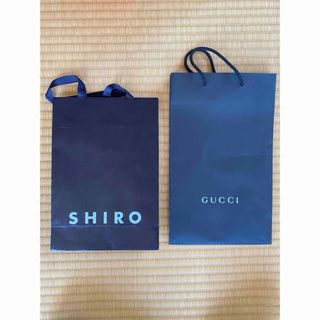 グッチ(Gucci)のショッパー２枚セット(ショップ袋)