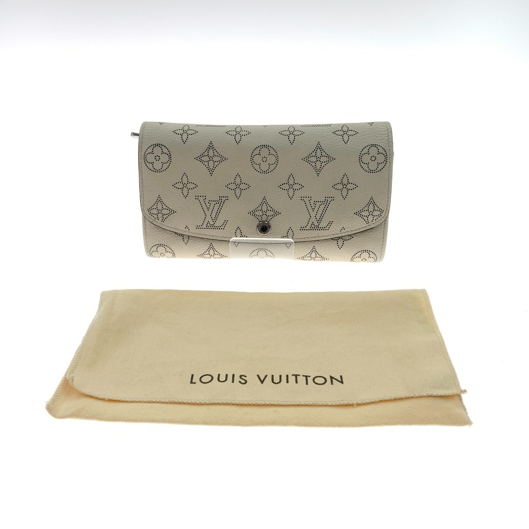LOUIS VUITTON(ルイヴィトン)の〇〇LOUIS VUITTON ルイヴィトン マヒナ ヒナ ポルトフォイユ イリス M60177 レディース 二つ折り長財布 M60177 アイボリー レディースのファッション小物(財布)の商品写真