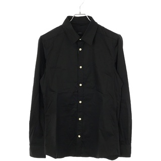 エイケイエム(AKM)のAKM エイケイエム ストレッチコットンブロードシャツ ブラック XL(シャツ)