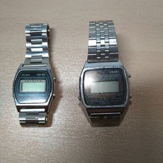 ALBA - レトロ貴重品 SEIKO ALBA クロノゲーム（インベーダー）の通販