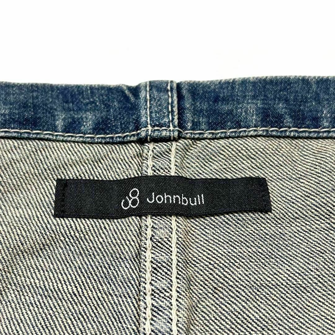 JOHNBULL(ジョンブル)のJohnbull ワークピナフォードレス サロペット デニム Sサイズ レディースのパンツ(サロペット/オーバーオール)の商品写真