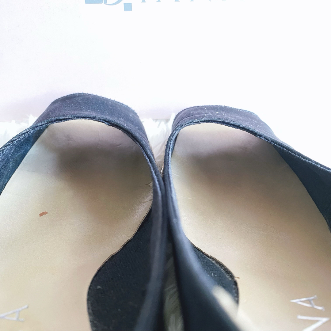 DIANA(ダイアナ)のダイアナウェッジヒール　オープントゥ　サンダル　7cmヒール　約23 レディースの靴/シューズ(サンダル)の商品写真