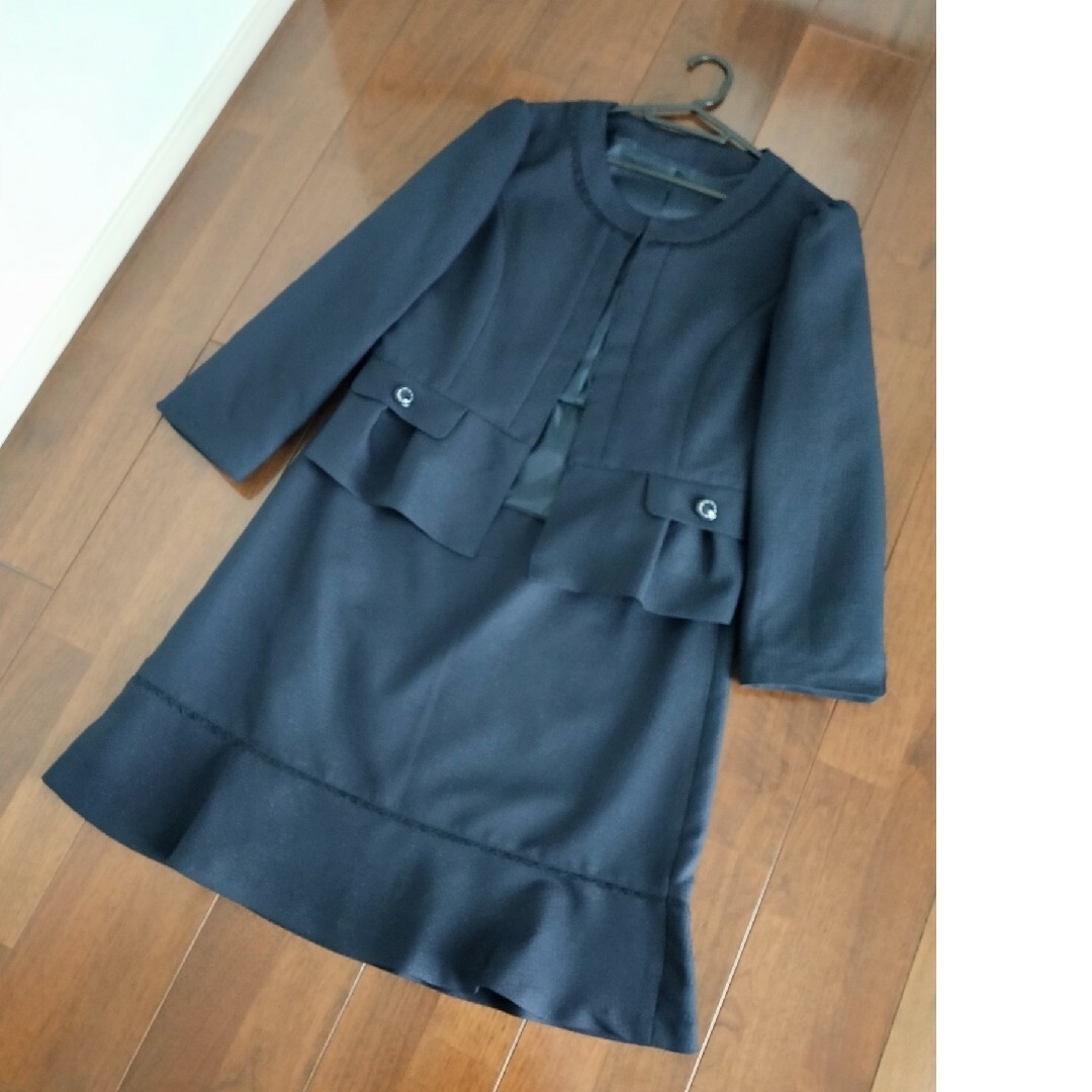 AEON(イオン)の入学　卒業　スーツ  　13号　Ｌ レディースのフォーマル/ドレス(スーツ)の商品写真