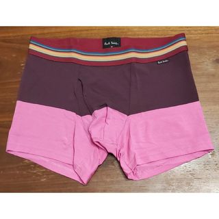 ポールスミス(Paul Smith)のポールスミス　新品　メンズ　ボクサーパンツ(バーガンディー/ピンクM)(ボクサーパンツ)