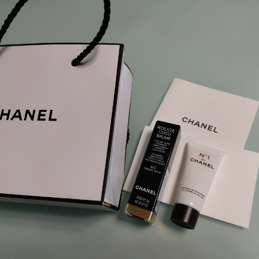 CHANEL(シャネル)のシャネル　ルージュ　ココ　ボーム　912 コスメ/美容のスキンケア/基礎化粧品(リップケア/リップクリーム)の商品写真