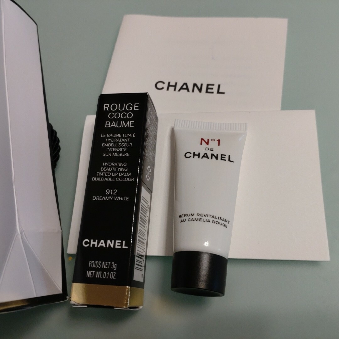 CHANEL(シャネル)のシャネル　ルージュ　ココ　ボーム　912 コスメ/美容のスキンケア/基礎化粧品(リップケア/リップクリーム)の商品写真