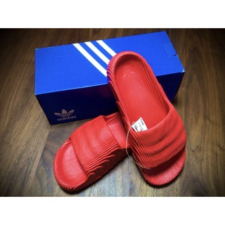 アディダス(adidas)の日本未発売 限定 adidas ADILETTE 22“RED”27.5cm(サンダル)