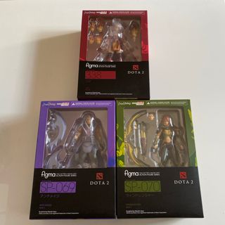 グッドスマイルカンパニー(GOOD SMILE COMPANY)のfigma DOTA2    3体セット(特撮)