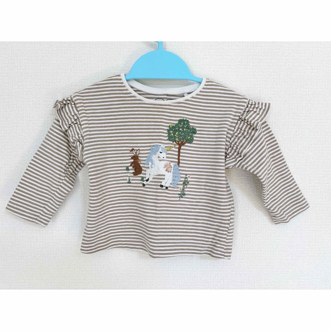 NEXT(ネクスト)のnext 長袖6-9M 3枚セット キッズ/ベビー/マタニティのベビー服(~85cm)(シャツ/カットソー)の商品写真